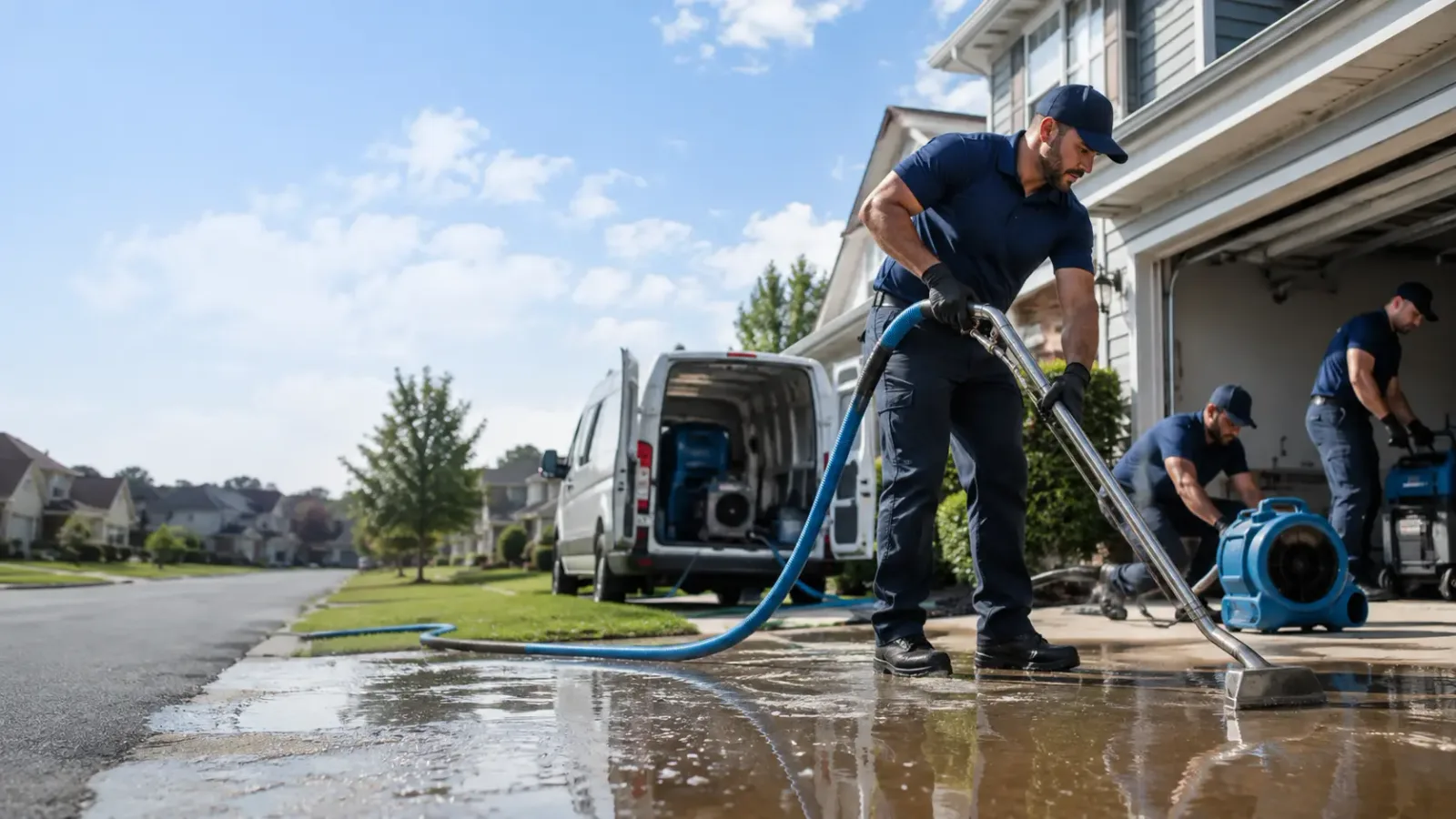 Flood Damage Restoration in New Market, IN